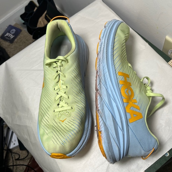 Hoka One One Rincon 3 Butterfly Summer Song Athletic Sneakers 9.5D (wide) - Picture 5 of 12